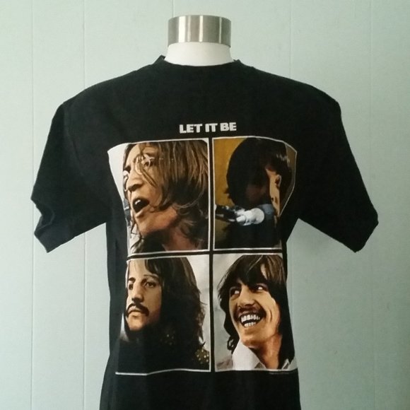 Retro Beatles T-shirt Tee 2005 - Picture 1 of 3